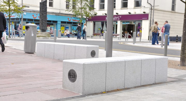Newry public realm paving_streetscape_SMET