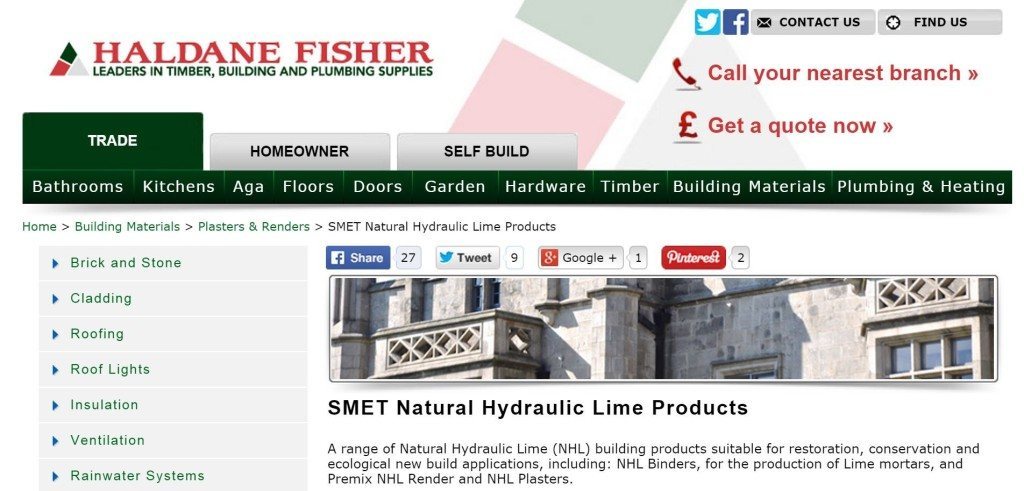 25 kg bags smet nhl available from Haldane Fisher