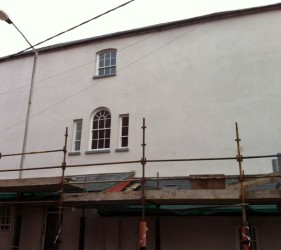 Renovation by Colman Howard Lime Plastering in Mardyke St, Cork City with CASEA Bauprocalc KAP