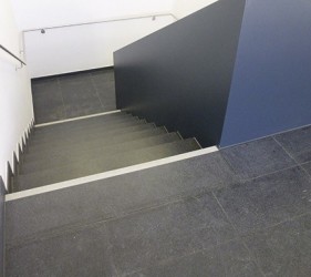 Streetscape Soprodur HF-D817 High Strength Sealant used Stadtbibliothek, Bad Vilbel