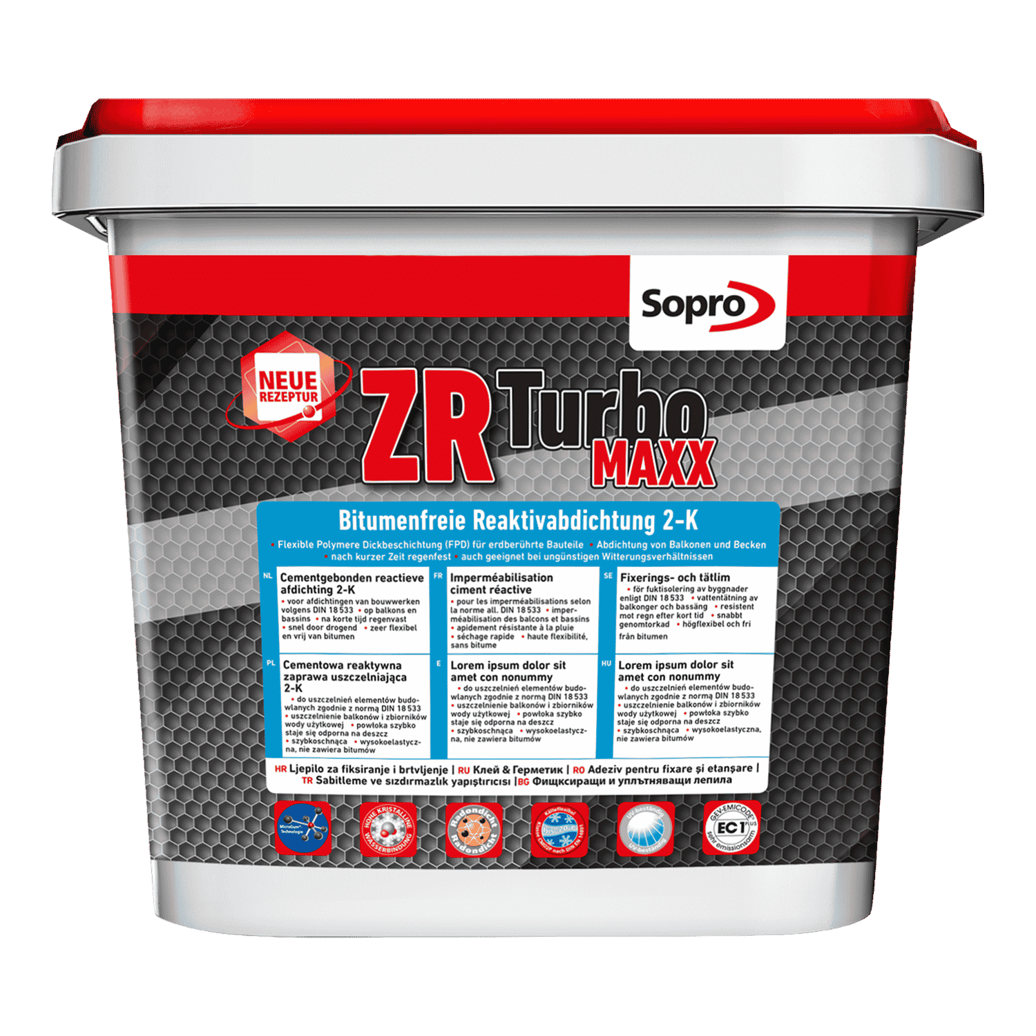 Sopro ZR 618 Rapid-Drying Waterproof Membrane