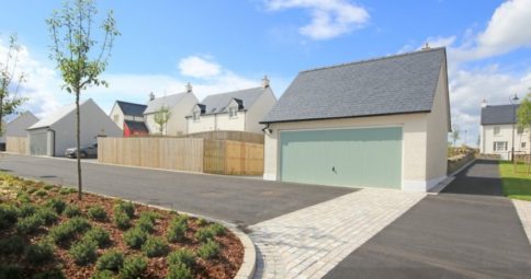 Carnhill Lane _Chapelton_paving and streetscape by WM Donald