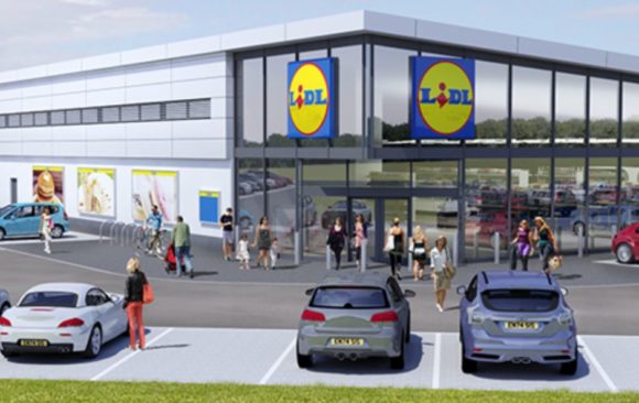 Lidl Dover built by Adston, Lidl artist impression