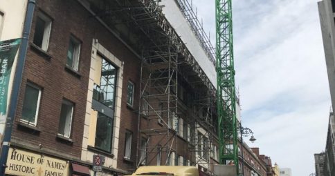 John Paul Construction in Fleet St, Dublin_LiteFlo and Rapid Set screeds_fast floor screed ltd