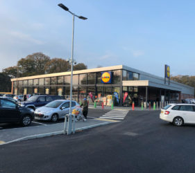 Hayling Island _Adston Contractors_ Bauprotec Render System for Lidl_supplied by SMET