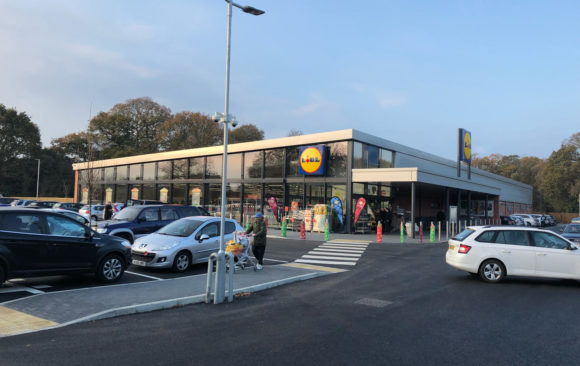 Hayling Island _Adston Contractors_ Bauprotec Render System for Lidl_supplied by SMET