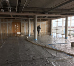 auralia clinic_NA Rapid Dry_flowing CE marked Screed_Fast Floor Screed