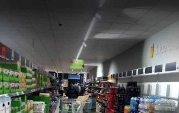 Lidl Hersham_ Bauprotec render system from SMET_application Bteam