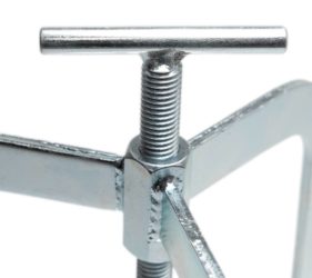 Mild Steel Tripod -M12 stainless threaded shaft, oversized leg thickness for added stability, strength & durability