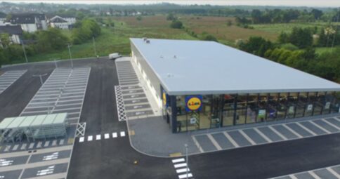 Lidl Youghal Cork_bauprotec render applied by NRS_image CR powerandrock