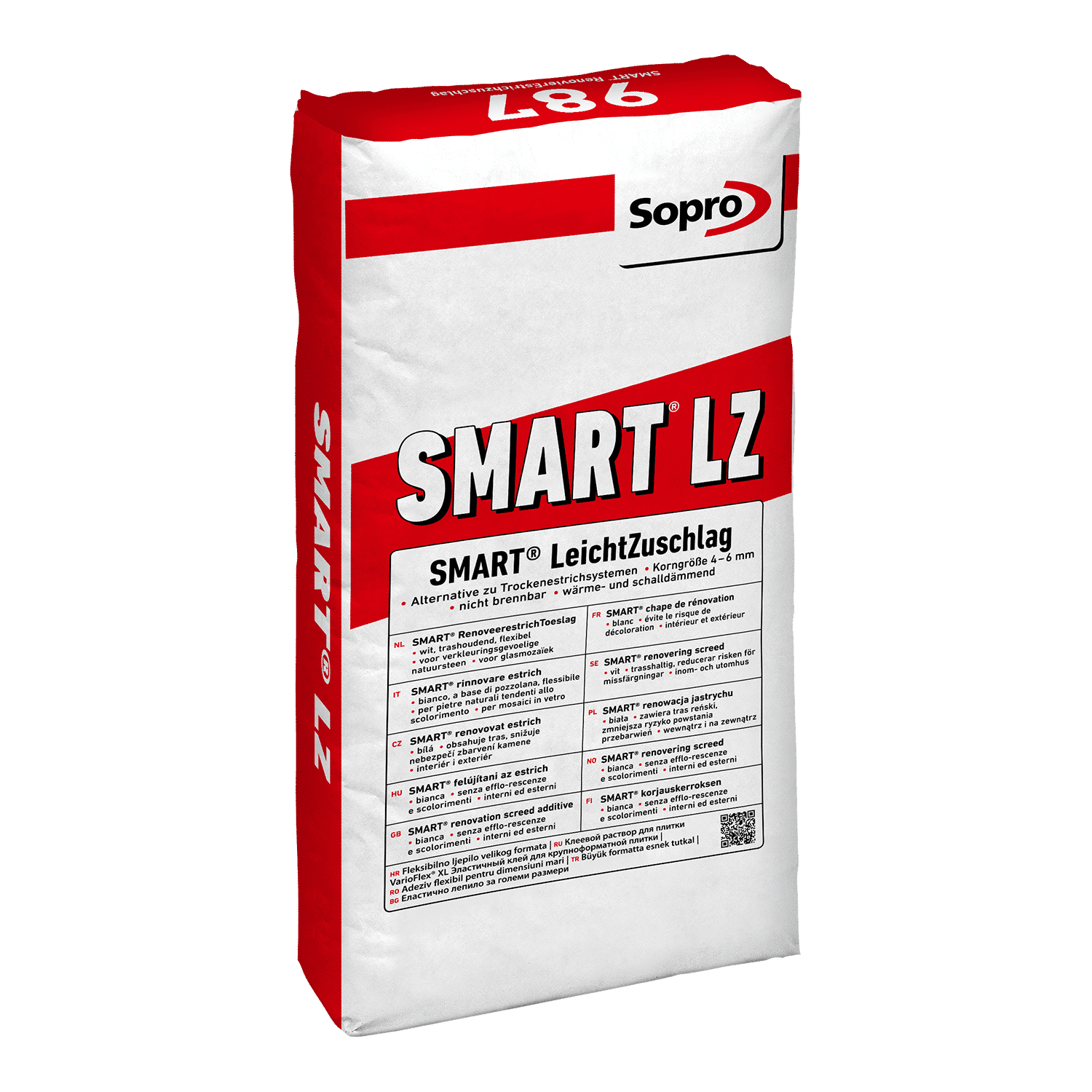Sopro LZ 987 - Lightweight Screed Aggregate | SMART® FLOORING SYSTEM