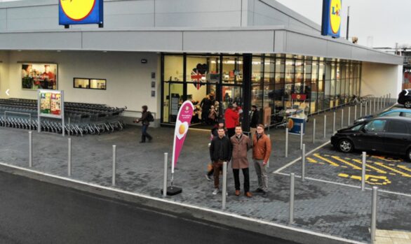 Lidl Aylesbury, Oakfield Road_Bauprotec supplied and applied by BWB for 2MS Construction