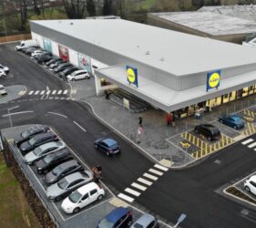 Lidl Aylesbury_Bauprotec supplied and applied by BWB for 2MS Construction