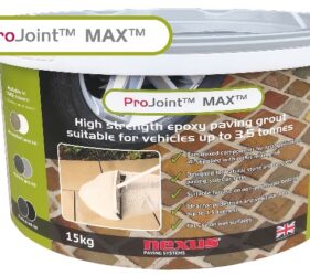 ProJoint™ MAX™ A high strength epoxy paving grout - suitable for vehicular areas up to 3.5 tonnes