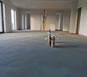 360m2 Rapidur EB5 Rapid Drying Sand Cement screed_ ICF house_B Doherty Mobile Screed Factory