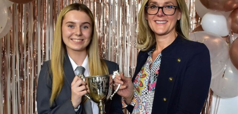 SMET sponsors Newry High School annual Awards Ceremony cup