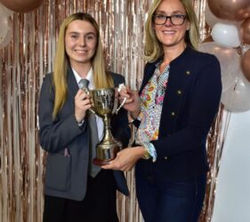 SMET sponsors Newry High School annual Awards Ceremony cup