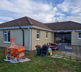 bauprotec 850M render job by Remark Plastering Ltd