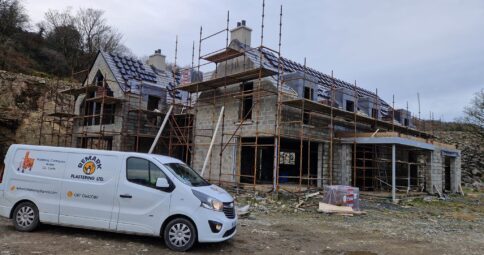 650m2 bauprotec 850 M in New Build_ Machine Applied Render _Remark Plastering