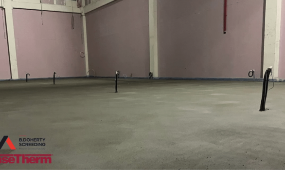 DCU Polaris Building_3,500 m² Rapidur® EB5 Floor Screed _B. Doherty Screeding Ltd