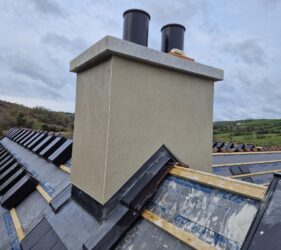 650m2 bauprotec 850 M in New Build_ Machine Applied Render _Remark Plastering