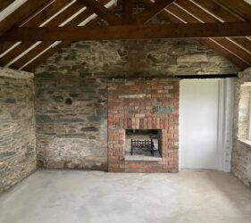 Restoration of 1764 cottage internal repointing _ SMET 3.5 NHL_Ardglass Golf Club