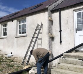 Former National School built in 1882 lovingly restored using SMET sustainable mortars