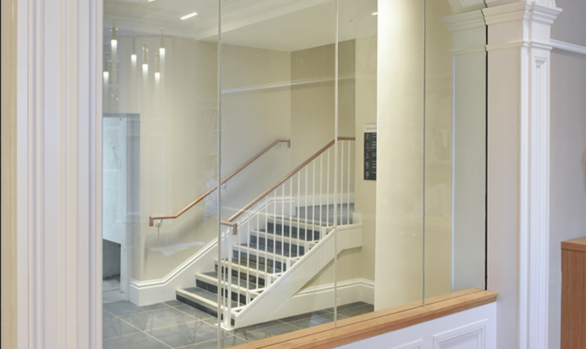 bauprocalc lime based plasters _ internal plastering Seamus Heaney Centre