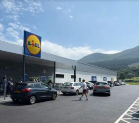 Lidl Newcastle Bryansford Road _bauprotec render system supplied SMET_google image CR Mark
