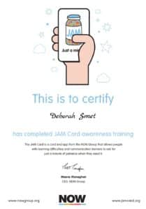 SMET becomes a JAM Card Partner