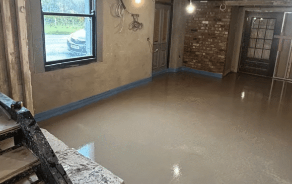 Maco Construction | Floor Refurbishment -Co Armagh_using Sopro VS 582 Leveller and Filler| avaiable from SMET