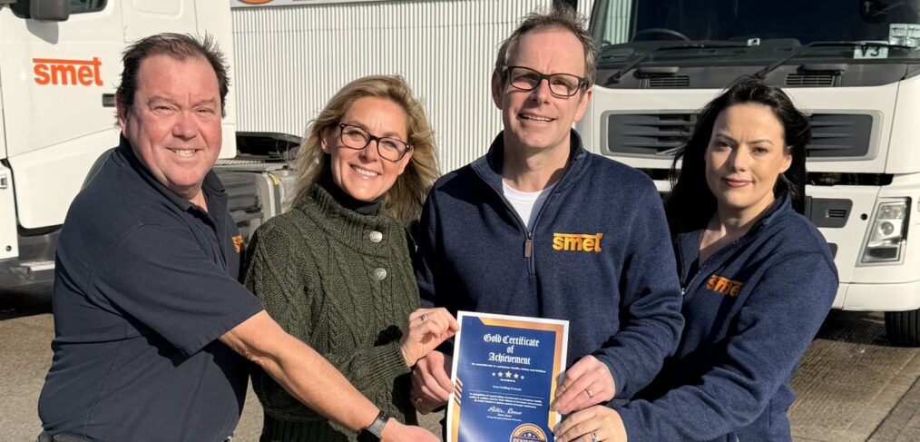 SMET teamGold Certificate of Achievement for Commitment to Health & Safety by Peninsula on Feb 2026