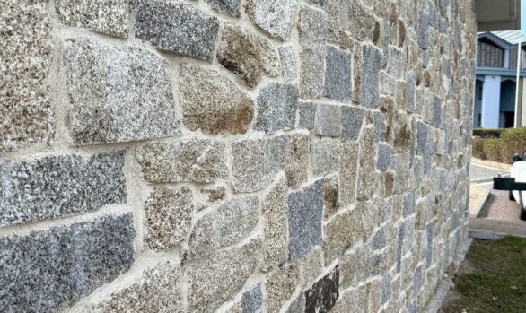 bauprocalc 830 for pointing mortar_ CDM Ireland_ External granite cladding_new toilets Newcastle Co Down