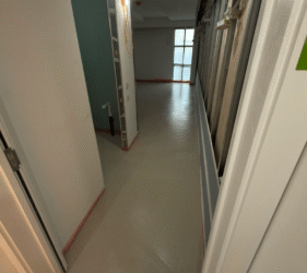 Screed Fast Ltd poured 1,600m2 of SMET LiteFlo® Lightweight Screed in East London Across multiple levels