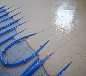 CA Flowing Screed_ suitable for Under Floor Heating_full encapsulation