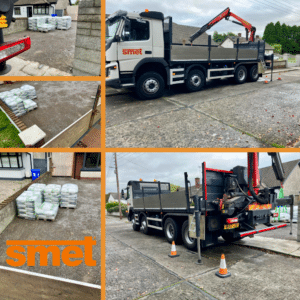 SMET Delivers _bauprotec renders and plasters to your site