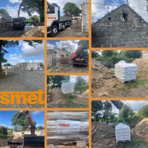 SMET NHL 3.5 delivery to site_lime mortar_lime plaster_ lime binder