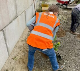 Biodiversity at SMET Yard Sept 2026 with the help of some very enthusiastic